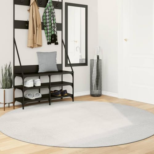 DYRJDJWIDHW 9-TLG. Garten-Essgruppe mit Kissen Beige Poly Rattansitzlounge Outdoor wetterfest gartenmöbel Set balkonmöbel Garten loungeGeeignet für Gärten, Terrassen von DYRJDJWIDHW