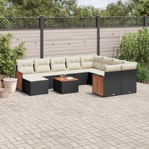 DYRJDJWIDHW 9-TLG. Garten-Essgruppe mit Kissen Hellgrau Poly Rattangartenmöbel sitzlounge Outdoor wetterfest gartenmöbel Set Garten loungeGeeignet für Gärten, Terrassen DYRJDJWIDHW 9-TLG. Garten-Essgruppe mit Kissen Hellgrau Poly Rattangartenmöbel sitzlounge Outdoor wetterfest gartenmöbel Set Garten loungeGeeignet für Gärten, Terrassen von DYRJDJWIDHW