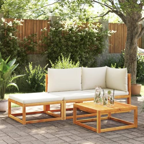 DYRJDJWIDHW 9-TLG. Garten-Essgruppe mit Kissen Schwarz Poly Rattanbalkon Sofa gartenmöbel sitzlounge Outdoor wetterfest gartenmöbel setGeeignet für Gärten, Terrassen von DYRJDJWIDHW