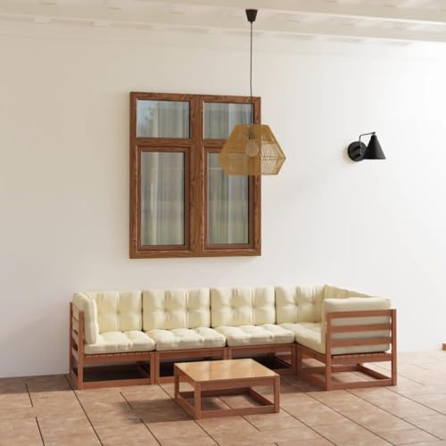 DYRJDJWIDHW 9-TLG. Garten-Essgruppe mit Kissen Schwarz und Grau Poly Rattanbalkon Sofa gartenmöbel Set balkonmöbel sitzlounge Outdoor wetterfestGeeignet für Gärten, Terrassen von DYRJDJWIDHW