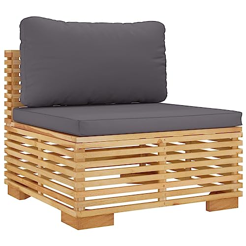 DYRJDJWIDHW 9-TLG. Garten-Essgruppe mit Kissen Schwarz und Grau Poly Rattangartenmöbel Set Garten Lounge gartenmöbel Balkon sofaGeeignet für Gärten, Terrassen von DYRJDJWIDHW