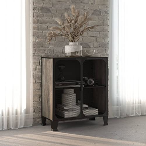 DYRJDJWIDHW Aufbewahrungsschrank Grau 72x36x82 cm Metall MDF Regal Lager Schrank Stauraum Ordnung Wohnzimmer Schlafzimmer Multimedia Geräte Bücher DYRJDJWIDHW Aufbewahrungsschrank Grau 72x36x82 cm Metall MDF Regal Lager Schrank Stauraum Ordnung Wohnzimmer Schlafzimmer Multimedia Geräte Bücher von DYRJDJWIDHW
