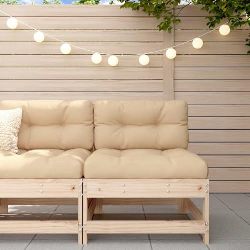 DYRJDJWIDHW Bed Bett futonbett Bed frameBoxspringbett mit Matratze Creme 140x200 cm StoffGeeignet für Schlafzimmer von DYRJDJWIDHW