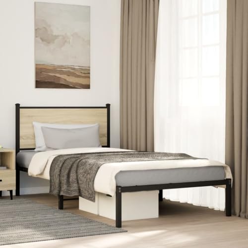 DYRJDJWIDHW Bed Frame bettrahmen futonbett lattenrosteBoxspringbett mit Matratze Dunkelgrün 140x200 cm SamtGeeignet für Schlafzimmer von DYRJDJWIDHW