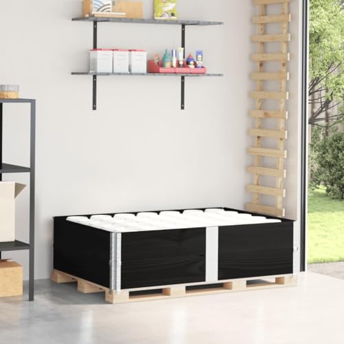 DYRJDJWIDHW Bed Frame futonbett bettrahmen bettenBettgestell Schwarz 90x190 cm Holzwerkstoff und MetallGeeignet für Schlafzimmer DYRJDJWIDHW Bed Frame futonbett bettrahmen bettenBettgestell Schwarz 90x190 cm Holzwerkstoff und MetallGeeignet für Schlafzimmer von DYRJDJWIDHW