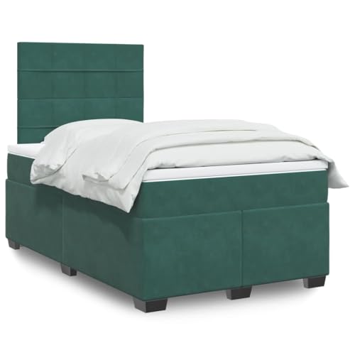 DYRJDJWIDHW Bed Frame futonbett kopfteil Bett bedBoxspringbett mit Matratze Dunkelgrün 140x190 cm SamtGeeignet für Schlafzimmer DYRJDJWIDHW Bed Frame futonbett kopfteil Bett bedBoxspringbett mit Matratze Dunkelgrün 140x190 cm SamtGeeignet für Schlafzimmer von DYRJDJWIDHW