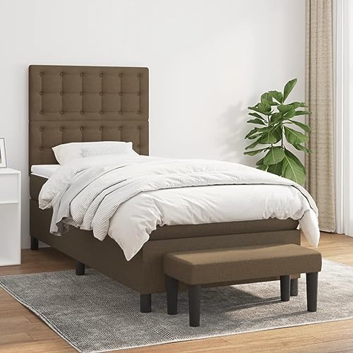 DYRJDJWIDHW Bed Frame futonbett metallbett bettrahmenBoxspringbett mit Matratze & LED Taupe 90x190 cm StoffGeeignet für Schlafzimmer DYRJDJWIDHW Bed Frame futonbett metallbett bettrahmenBoxspringbett mit Matratze & LED Taupe 90x190 cm StoffGeeignet für Schlafzimmer von DYRJDJWIDHW