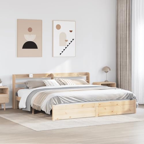 DYRJDJWIDHW Bed Frame kopfteil Bett bettrahmen futonbettBoxspringbett mit Matratze Blau 140x200 cm StoffGeeignet für Schlafzimmer von DYRJDJWIDHW