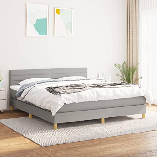 DYRJDJWIDHW Bed Frame metallbett bettrahmen bettgestellBoxspringbett mit Matratze Schwarz 120x200 cm SamtGeeignet für Schlafzimmer DYRJDJWIDHW Bed Frame metallbett bettrahmen bettgestellBoxspringbett mit Matratze Schwarz 120x200 cm SamtGeeignet für Schlafzimmer von DYRJDJWIDHW