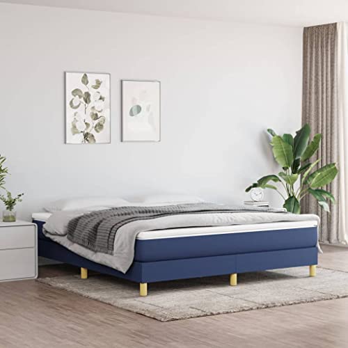 DYRJDJWIDHW Bed bettrahmen futonbett Bed frameBoxspringbett mit Matratze & LED Dunkelgrau 90x190 cm SamtGeeignet für Schlafzimmer von DYRJDJWIDHW