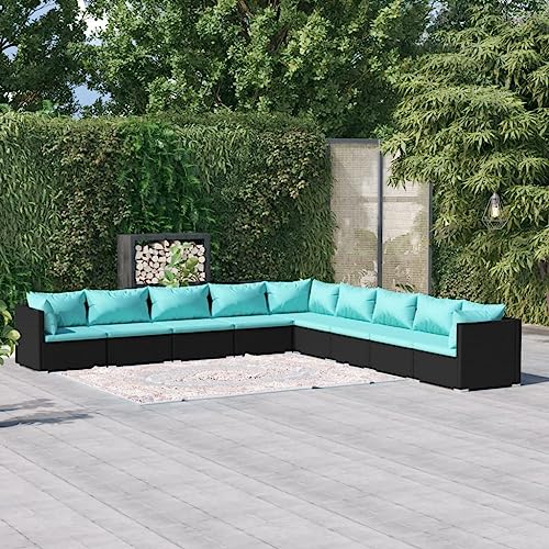 DYRJDJWIDHW Bed futonbett bettgestell bettenBoxspringbett mit Matratze Schwarz 120x200 cm StoffGeeignet für Schlafzimmer von DYRJDJWIDHW