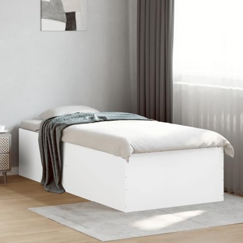 DYRJDJWIDHW Bed kopfteil Bett Bett betten, bettrahmen Massivholzbett ohne Matratze Weiß 135x190 cm KiefernholzGeeignet für Schlafzimmer DYRJDJWIDHW Bed kopfteil Bett Bett betten, bettrahmen Massivholzbett ohne Matratze Weiß 135x190 cm KiefernholzGeeignet für Schlafzimmer von DYRJDJWIDHW
