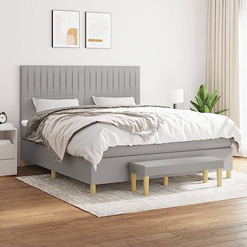 DYRJDJWIDHW Bed metallbett lattenroste bettgestellBoxspringbett mit Matratze Taupe 80x200 cm StoffGeeignet für Schlafzimmer DYRJDJWIDHW Bed metallbett lattenroste bettgestellBoxspringbett mit Matratze Taupe 80x200 cm StoffGeeignet für Schlafzimmer von DYRJDJWIDHW
