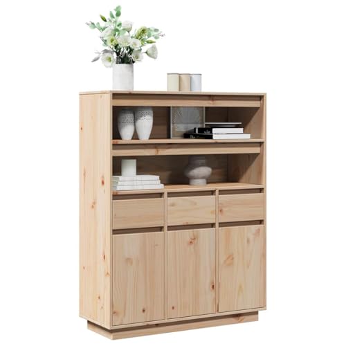 DYRJDJWIDHW Bett Bed Frame lattenroste bettgestellBettgestell mit Kopfteil Räuchereiche 90x190 cm HolzwerkstoffGeeignet für Schlafzimmer von DYRJDJWIDHW
