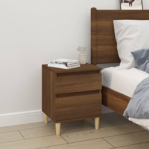 DYRJDJWIDHW Nachttisch Braun Eichen-Optik 40x35x50 cm Beistelltisch mit Stauraum. Schlafzimmer Nachtisch aus Holzwerkstoff. stabile Oberplatte für Tischlampe und Bücher. modernes Design DYRJDJWIDHW Nachttisch Braun Eichen-Optik 40x35x50 cm Beistelltisch mit Stauraum. Schlafzimmer Nachtisch aus Holzwerkstoff. stabile Oberplatte für Tischlampe und Bücher. modernes Design von DYRJDJWIDHW