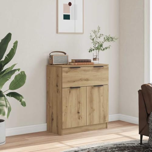 DYRJDJWIDHW Sideboard Artisan-Eiche 60x30x70 cm Holzwerkstoff Kommode mit Schubladen Stauraum Möbel für Wohnzimmer Esszimmer Flur Langlebig Modern DYRJDJWIDHW Sideboard Artisan-Eiche 60x30x70 cm Holzwerkstoff Kommode mit Schubladen Stauraum Möbel für Wohnzimmer Esszimmer Flur Langlebig Modern von DYRJDJWIDHW