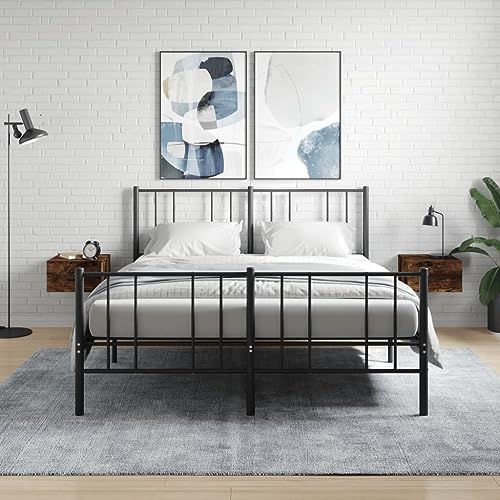 DYRJDJWIDHW Wand-Nachttische 2 STK. Räuchereiche 35x35x20 cm Floating Nightstand Wall Mounted Bedroom Storage Shelves Modern Design Space Saving Organizer DYRJDJWIDHW Wand-Nachttische 2 STK. Räuchereiche 35x35x20 cm Floating Nightstand Wall Mounted Bedroom Storage Shelves Modern Design Space Saving Organizer von DYRJDJWIDHW