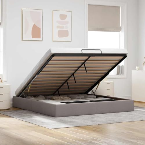 DYRJDJWIDHW betten, bettrahmen Bed bettgestell kopfteil bettOttoman-Bett mit Matratzen & LEDs Dunkelgrau 160x200 cm SamtGeeignet für Schlafzimmer DYRJDJWIDHW betten, bettrahmen Bed bettgestell kopfteil bettOttoman-Bett mit Matratzen & LEDs Dunkelgrau 160x200 cm SamtGeeignet für Schlafzimmer von DYRJDJWIDHW