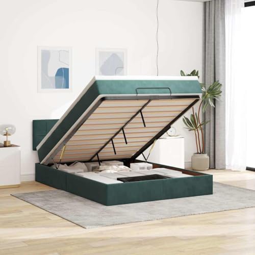 DYRJDJWIDHW betten, bettrahmen betten bettgestell lattenrosteOttoman-Bett mit Matratzen & LEDs Blau 180x200 cm StoffGeeignet für Schlafzimmer DYRJDJWIDHW betten, bettrahmen betten bettgestell lattenrosteOttoman-Bett mit Matratzen & LEDs Blau 180x200 cm StoffGeeignet für Schlafzimmer von DYRJDJWIDHW