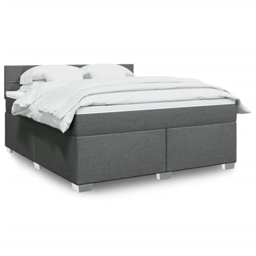 DYRJDJWIDHW betten, bettrahmen futonbett Bed bettrahmenBoxspringbett mit Matratze Rosa 120x200 cm SamtGeeignet für Schlafzimmer von DYRJDJWIDHW