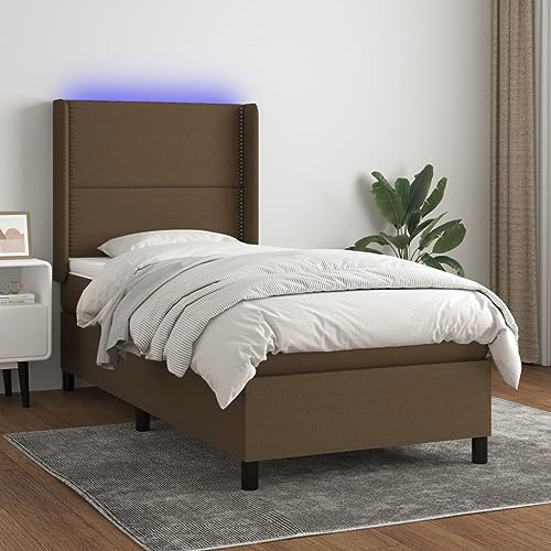 DYRJDJWIDHW betten Bed lattenroste Bed frameBoxspringbett mit Matratze & LED Taupe 80x200 cm StoffGeeignet für Schlafzimmer DYRJDJWIDHW betten Bed lattenroste Bed frameBoxspringbett mit Matratze & LED Taupe 80x200 cm StoffGeeignet für Schlafzimmer von DYRJDJWIDHW