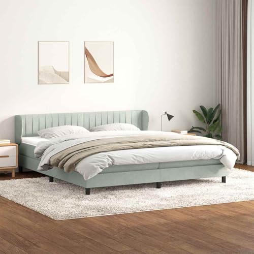 DYRJDJWIDHW betten Bett Bed Frame futonbettBoxspringbett ohne Matratze Schwarz 80x220 cm SamtGeeignet für Schlafzimmer von DYRJDJWIDHW