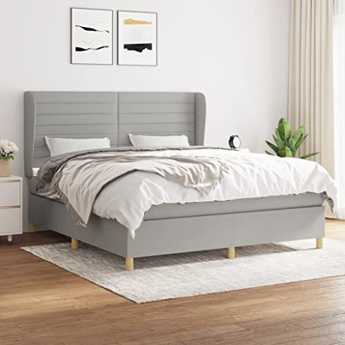 DYRJDJWIDHW betten futonbett bettgestell kopfteil bettBoxspringbett mit Matratze Blau 90x200 cm StoffGeeignet für Schlafzimmer DYRJDJWIDHW betten futonbett bettgestell kopfteil bettBoxspringbett mit Matratze Blau 90x200 cm StoffGeeignet für Schlafzimmer von DYRJDJWIDHW