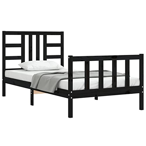 DYRJDJWIDHW betten futonbett kopfteil Bett Bed frameBettgestell mit Kopfteil Metall Schwarz 100x200 cmGeeignet für Schlafzimmer DYRJDJWIDHW betten futonbett kopfteil Bett Bed frameBettgestell mit Kopfteil Metall Schwarz 100x200 cmGeeignet für Schlafzimmer von DYRJDJWIDHW