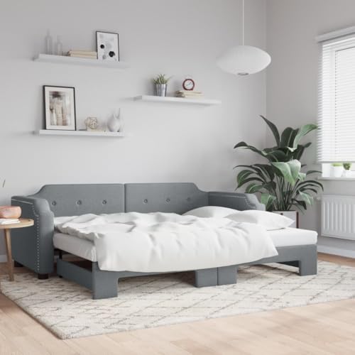 DYRJDJWIDHW bettgestell futonbett metallbett bettBoxspringbett mit Matratze Schwarz 140x190 cm SamtGeeignet für Schlafzimmer von DYRJDJWIDHW
