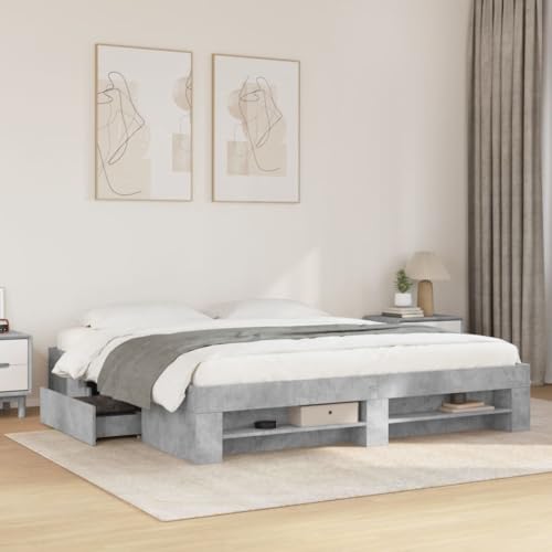 DYRJDJWIDHW bettgestell metallbett Bed bettBoxspringbett mit Matratze Taupe 140x200 cm StoffGeeignet für Schlafzimmer von DYRJDJWIDHW