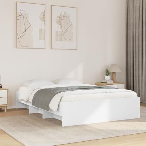 DYRJDJWIDHW bettrahmen Bed futonbett metallbettBoxspringbett mit Matratze Creme 120x200 cm StoffGeeignet für Schlafzimmer von DYRJDJWIDHW