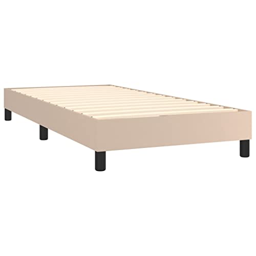 DYRJDJWIDHW bettrahmen bettgestell futonbett bedBoxspringbett mit Matratze & LED Rosa 90x190 cm SamtGeeignet für Schlafzimmer von DYRJDJWIDHW