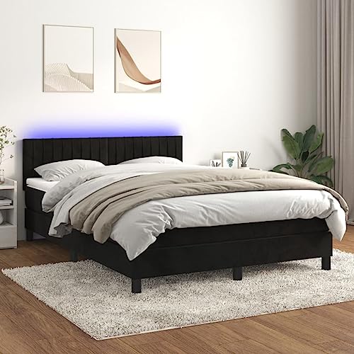 DYRJDJWIDHW bettrahmen futonbett Bed bettBoxspringbett mit Matratze & LED Dunkelgrün 100x200 cm SamtGeeignet für Schlafzimmer DYRJDJWIDHW bettrahmen futonbett Bed bettBoxspringbett mit Matratze & LED Dunkelgrün 100x200 cm SamtGeeignet für Schlafzimmer von DYRJDJWIDHW