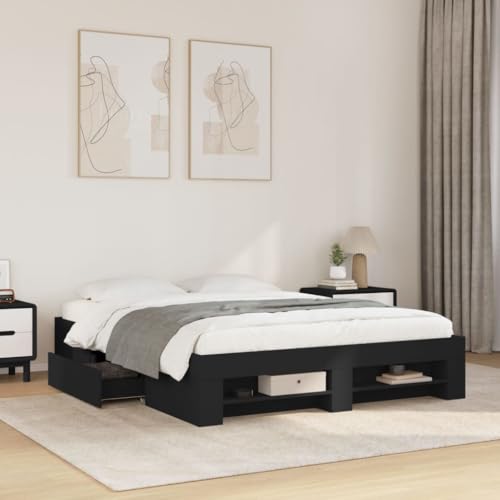 DYRJDJWIDHW bettrahmen futonbett metallbett lattenrosteBoxspringbett mit Matratze Creme 140x200 cm StoffGeeignet für Schlafzimmer von DYRJDJWIDHW