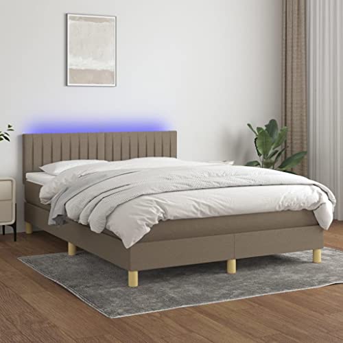 DYRJDJWIDHW bettrahmen kopfteil Bett bettgestell betten, bettrahmen Boxspringbett mit Matratze Taupe 160x200 cm StoffGeeignet für Schlafzimmer DYRJDJWIDHW bettrahmen kopfteil Bett bettgestell betten, bettrahmen Boxspringbett mit Matratze Taupe 160x200 cm StoffGeeignet für Schlafzimmer von DYRJDJWIDHW