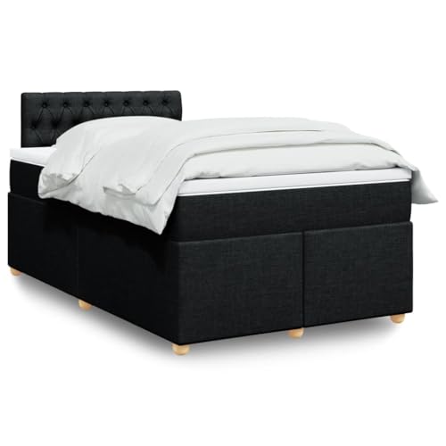 DYRJDJWIDHW futonbett Bed Frame bettrahmen bettgestellBoxspringbett mit Matratze Schwarz 120x200 cm SamtGeeignet für Schlafzimmer DYRJDJWIDHW futonbett Bed Frame bettrahmen bettgestellBoxspringbett mit Matratze Schwarz 120x200 cm SamtGeeignet für Schlafzimmer von DYRJDJWIDHW