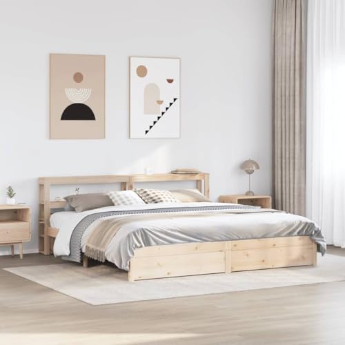 DYRJDJWIDHW futonbett Bett Bed bettenBoxspringbett mit Matratze Dunkelbraun 160x200 cm StoffGeeignet für Schlafzimmer von DYRJDJWIDHW