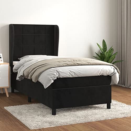 DYRJDJWIDHW futonbett Bett betten betten, bettrahmen Boxspringbett mit Matratze Creme 140x200 cm StoffGeeignet für Schlafzimmer von DYRJDJWIDHW