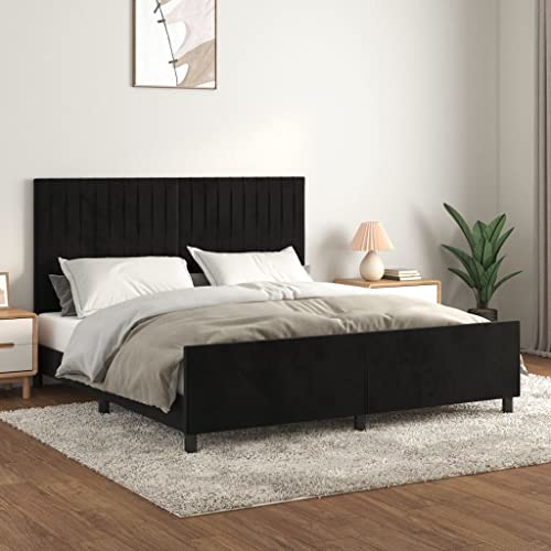 DYRJDJWIDHW futonbett betten metallbett lattenrosteBettgestell ohne Matratze Dunkelgrün 90x190 cm SamtGeeignet für Schlafzimmer DYRJDJWIDHW futonbett betten metallbett lattenrosteBettgestell ohne Matratze Dunkelgrün 90x190 cm SamtGeeignet für Schlafzimmer von DYRJDJWIDHW
