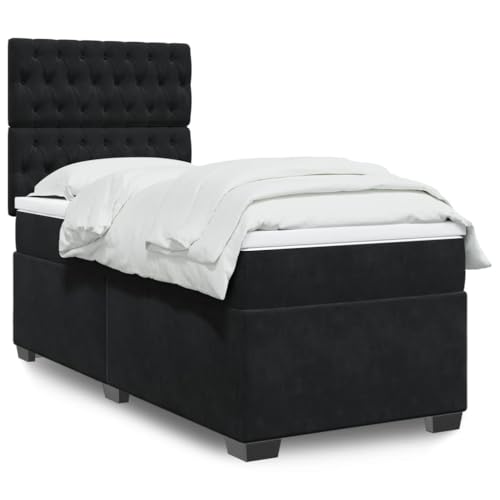 DYRJDJWIDHW futonbett bettgestell Bed Frame lattenrosteBoxspringbett Matratze Cappuccino-Braun 120x190 cm KunstlederGeeignet für Schlafzimmer von DYRJDJWIDHW