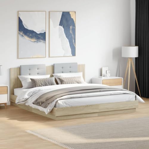 DYRJDJWIDHW futonbett bettgestell betten, bettrahmen bedBettgestell mit LED Grau 90x200 cm KunstlederGeeignet für Schlafzimmer DYRJDJWIDHW futonbett bettgestell betten, bettrahmen bedBettgestell mit LED Grau 90x200 cm KunstlederGeeignet für Schlafzimmer von DYRJDJWIDHW