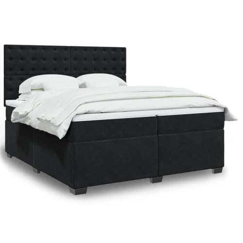 DYRJDJWIDHW futonbett bettgestell betten kopfteil bettBoxspringbett mit Matratze Dunkelgrün 140x190 cm SamtGeeignet für Schlafzimmer DYRJDJWIDHW futonbett bettgestell betten kopfteil bettBoxspringbett mit Matratze Dunkelgrün 140x190 cm SamtGeeignet für Schlafzimmer von DYRJDJWIDHW