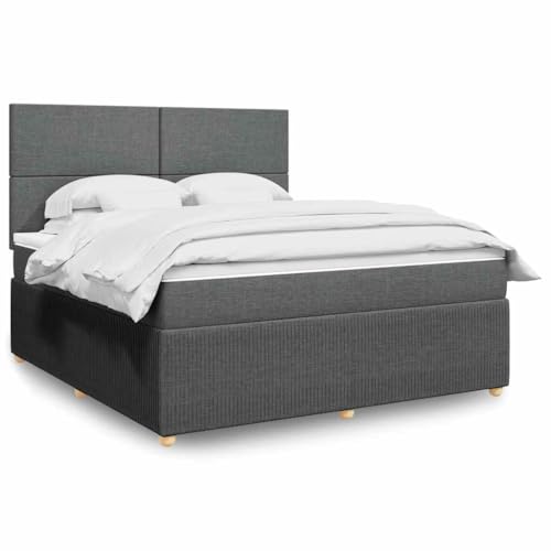 DYRJDJWIDHW futonbett lattenroste Bed bettBoxspringbett mit Matratze Taupe 120x190 cm StoffGeeignet für Schlafzimmer von DYRJDJWIDHW