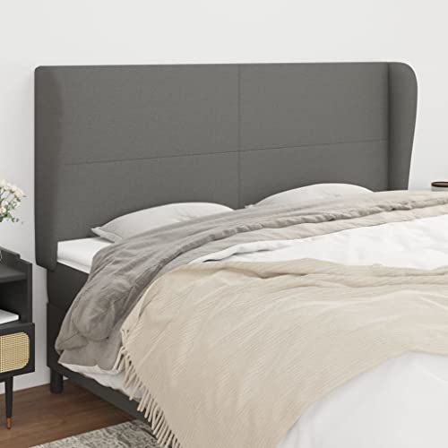 DYRJDJWIDHW futonbett metallbett Bett bettenBoxspringbett mit Matratze & LED Blau 140x200 cm StoffGeeignet für Schlafzimmer von DYRJDJWIDHW