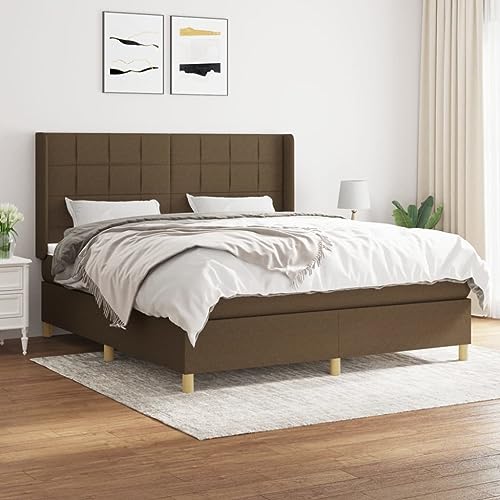 DYRJDJWIDHW futonbett metallbett Bett lattenrosteBoxspringbett mit Matratze & LED Blau 140x200 cm StoffGeeignet für Schlafzimmer DYRJDJWIDHW futonbett metallbett Bett lattenrosteBoxspringbett mit Matratze & LED Blau 140x200 cm StoffGeeignet für Schlafzimmer von DYRJDJWIDHW