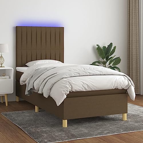 DYRJDJWIDHW futonbett metallbett bettgestell lattenrosteBoxspringbett mit Matratze Taupe 140x200 cm StoffGeeignet für Schlafzimmer DYRJDJWIDHW futonbett metallbett bettgestell lattenrosteBoxspringbett mit Matratze Taupe 140x200 cm StoffGeeignet für Schlafzimmer von DYRJDJWIDHW