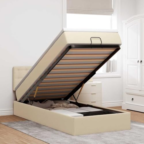 DYRJDJWIDHW kopfteil Bett futonbett betten bedOttoman-Bett ohne Matratze Dunkelgrau 100x200 cm SamtGeeignet für Schlafzimmer DYRJDJWIDHW kopfteil Bett futonbett betten bedOttoman-Bett ohne Matratze Dunkelgrau 100x200 cm SamtGeeignet für Schlafzimmer von DYRJDJWIDHW