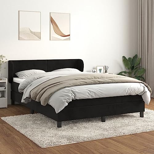 DYRJDJWIDHW kopfteil Bett lattenroste metallbett bedBettgestell ohne Matratze Schwarz 160x200 cm SamtGeeignet für Schlafzimmer DYRJDJWIDHW kopfteil Bett lattenroste metallbett bedBettgestell ohne Matratze Schwarz 160x200 cm SamtGeeignet für Schlafzimmer von DYRJDJWIDHW