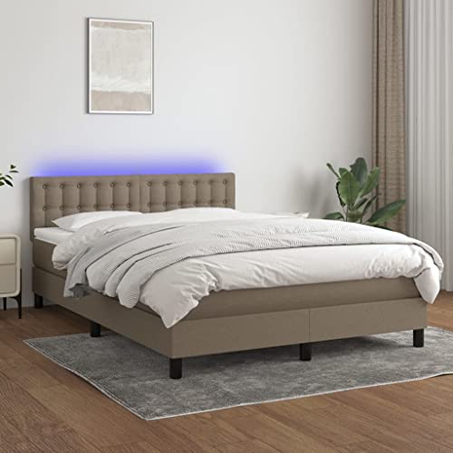 DYRJDJWIDHW kopfteil Bett metallbett Bed futonbettBoxspringbett mit Matratze Dunkelgrün 160x200 cm SamtGeeignet für Schlafzimmer von DYRJDJWIDHW