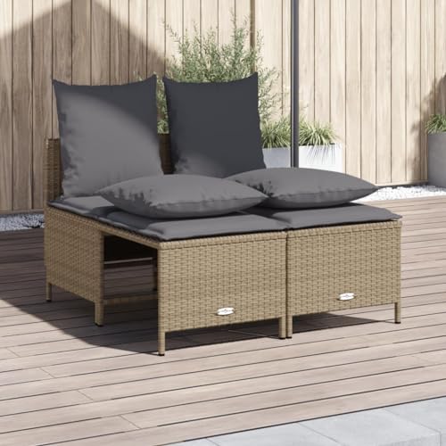 DYRJDJWIDHW kopfteil Bett metallbett futonbett bettrahmenBett mit Matratze Weiß 140x200 cm KunstlederGeeignet für Schlafzimmer von DYRJDJWIDHW
